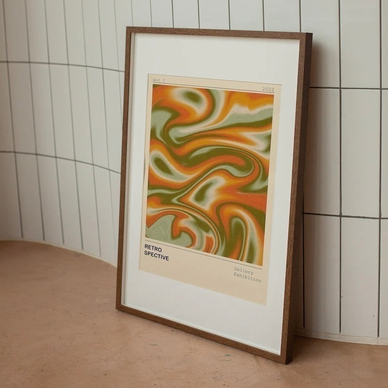 Póster Retro Spective