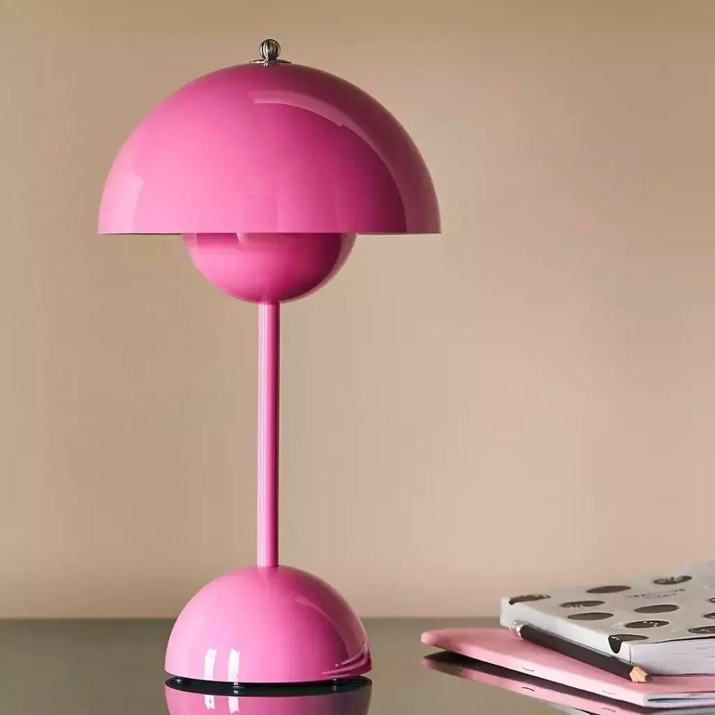 Lámpara Saturno Retro Pink