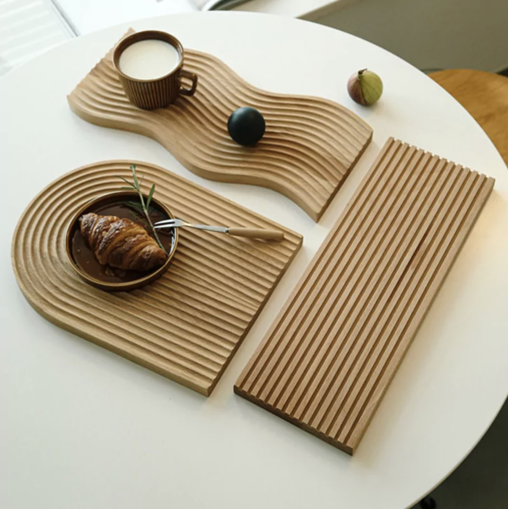 Tabla de Bambú Decorativa