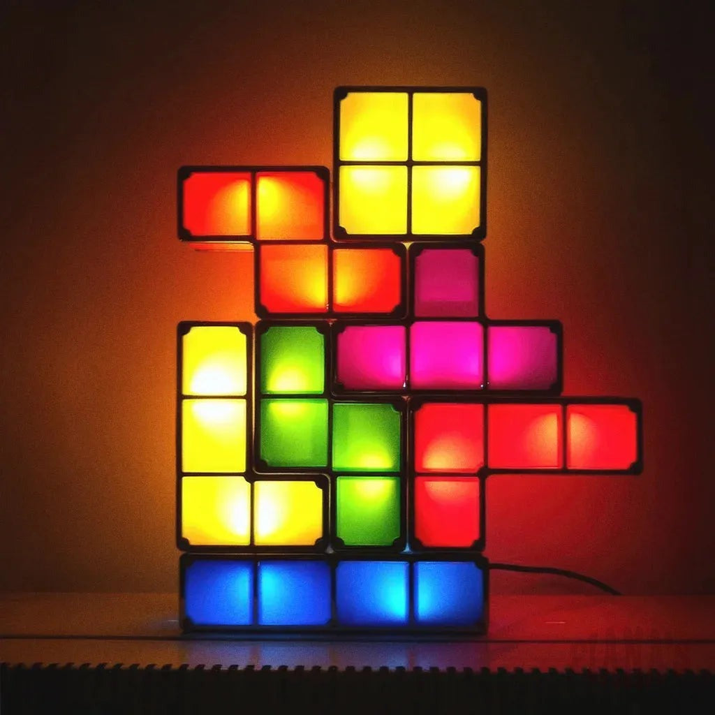 Lámpara Lumo Blocks (7 piezas)