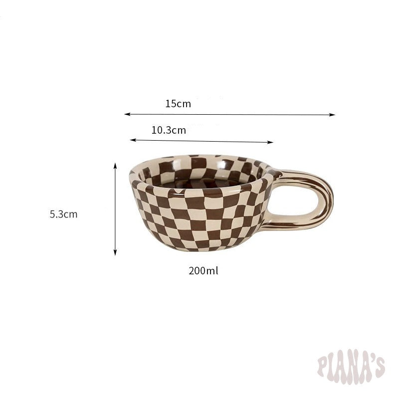 Taza Cute Cuadros