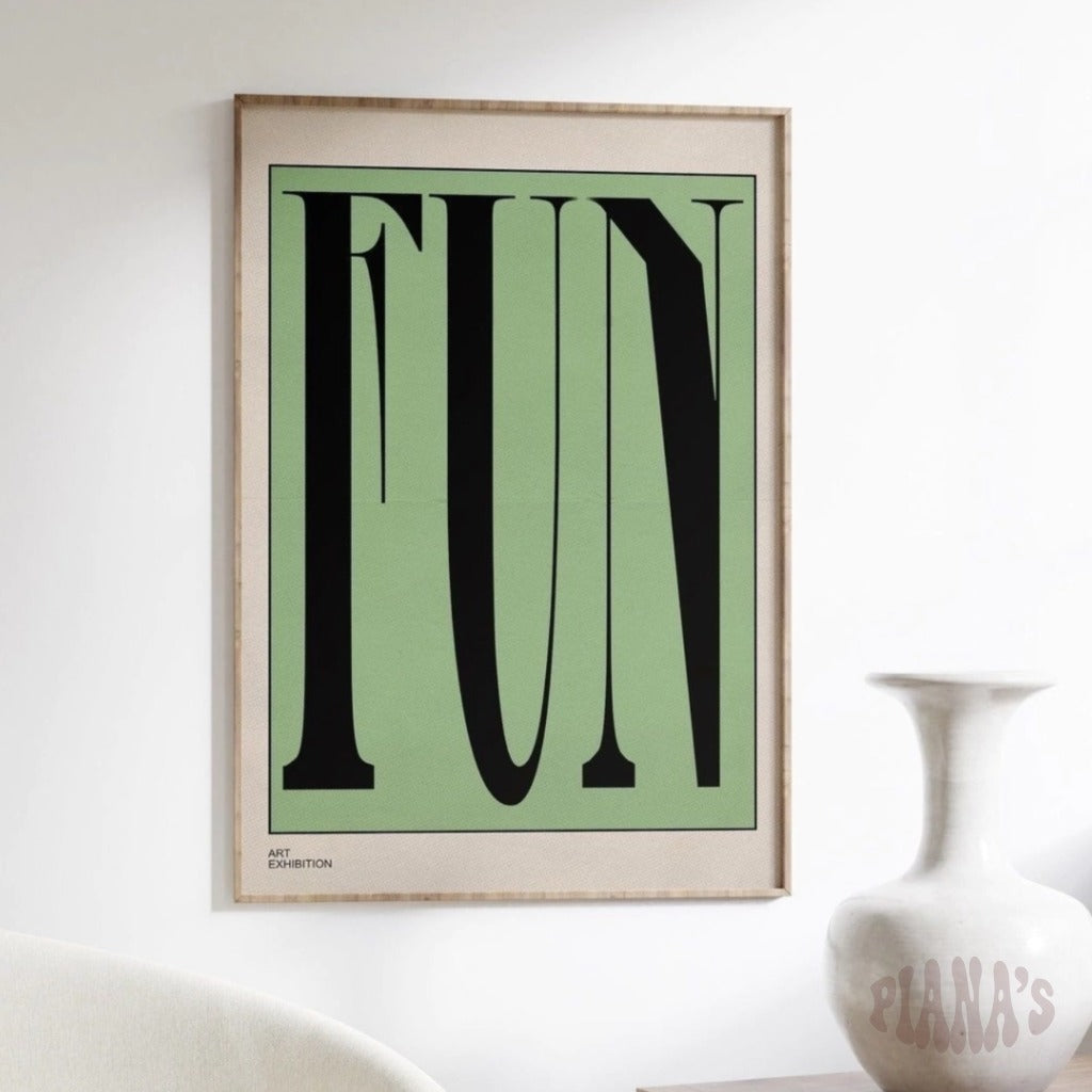Póster Fun