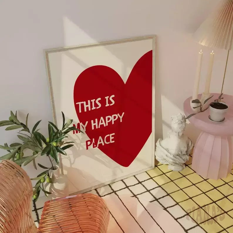 Póster Happy Place