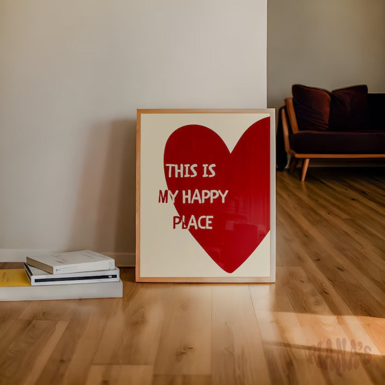 Póster Happy Place