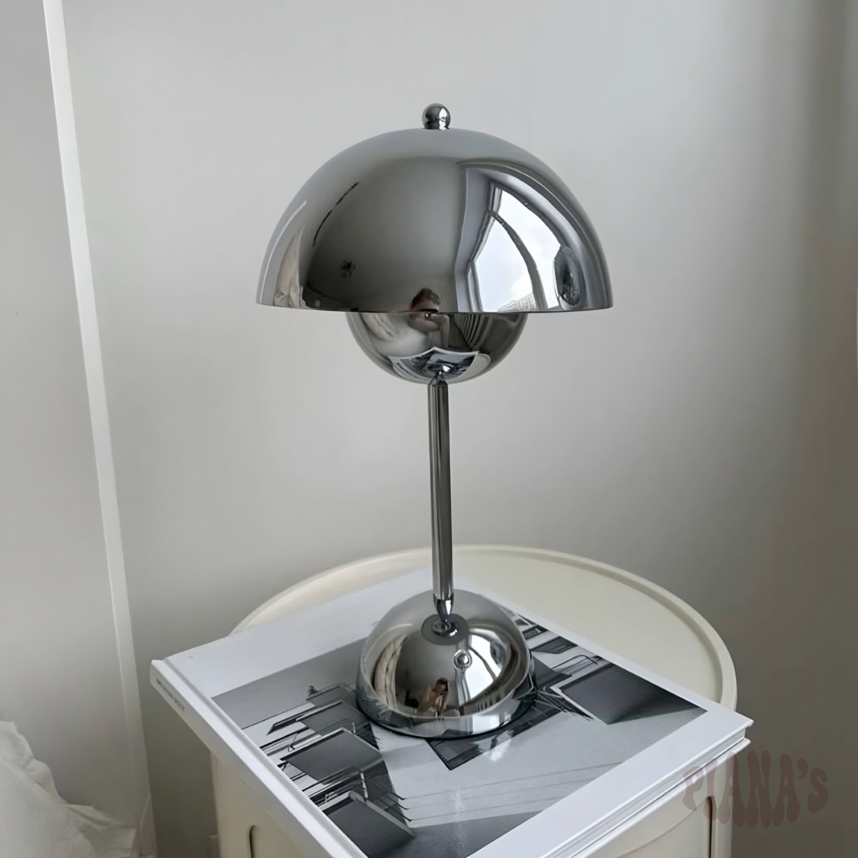 Lámpara Globe Metálica Retro