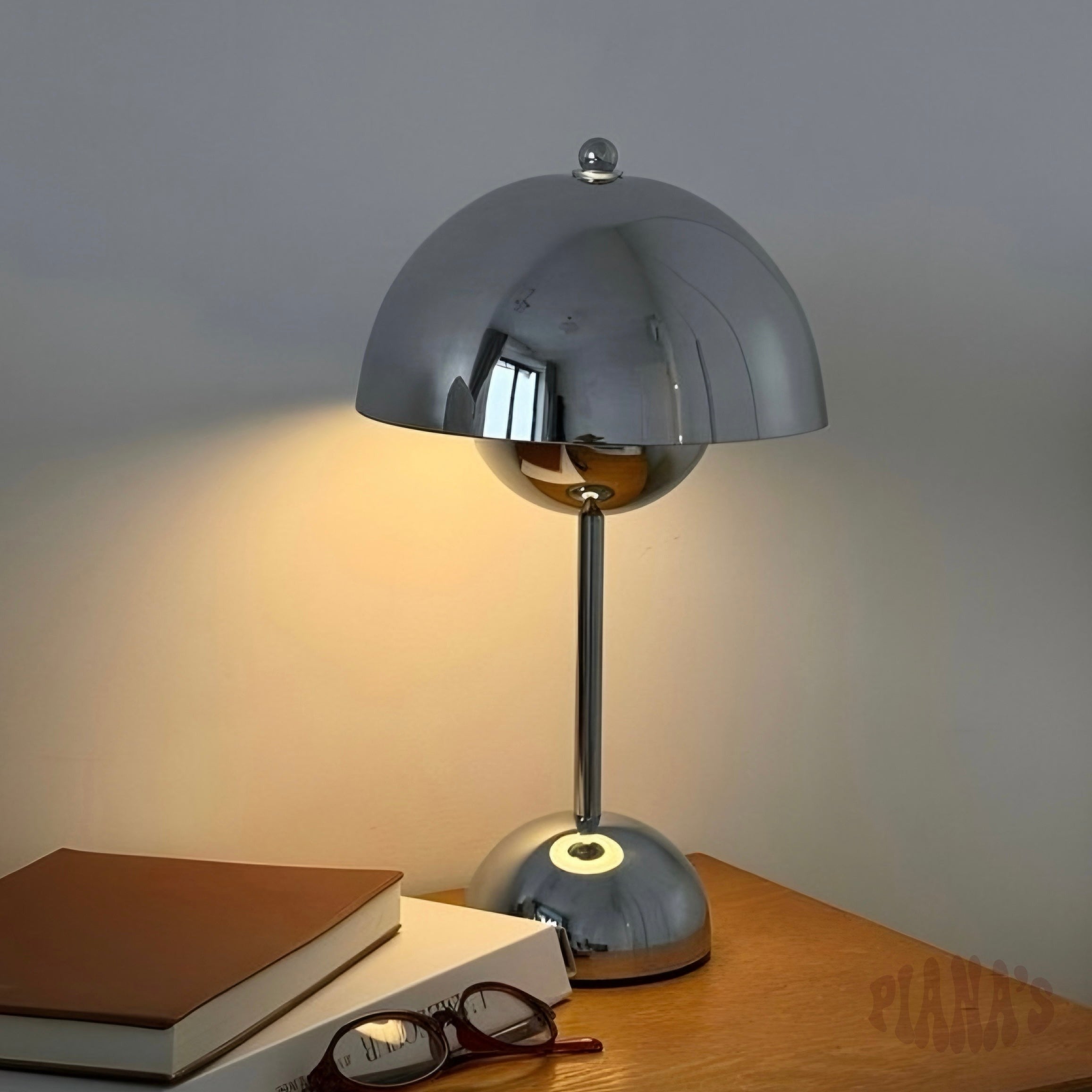 Lámpara Globe Metálica Retro